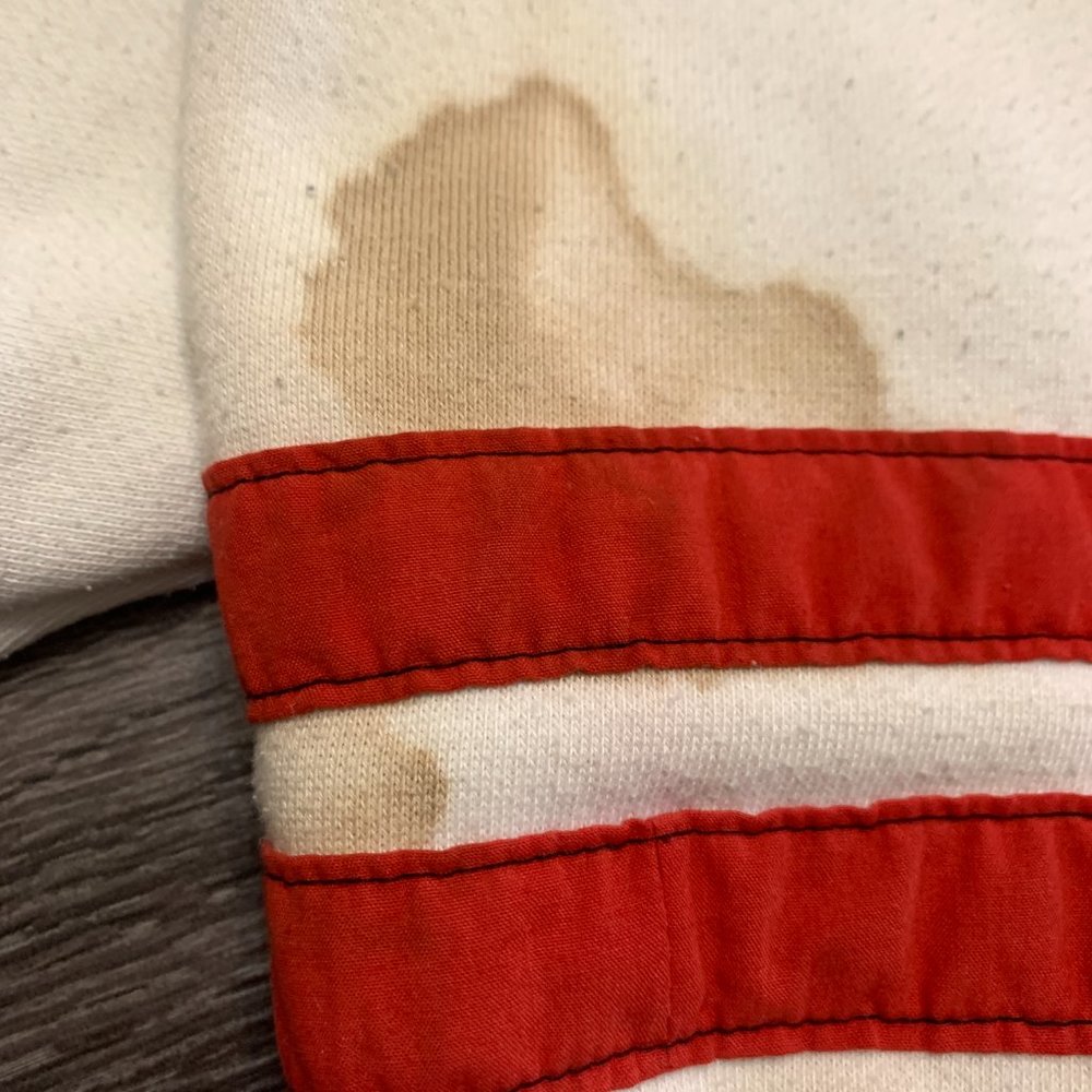 Vintage 80s Adidas Canton Chiefs Embroidered Football Sweatshirt Sz. L - Picture 8 of 16